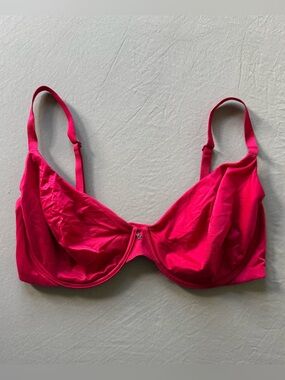 Y2K Era Fabulous By Victoria's Secret Red Unlined Semi Demi bra